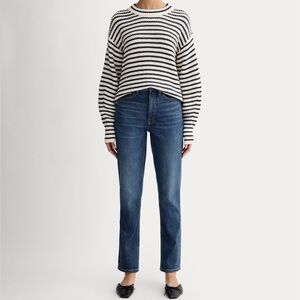 Everlane The Original Cheeky Blue Organic Cotton Denim Jeans Sz 29R